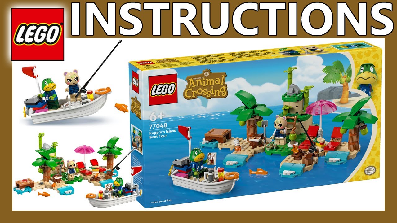 LEGO instructions | Kapp'n's Island Boat Tour | 77048 | LEGO