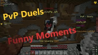 [1.9] PvP Duels Funny Moments  Cubecraft