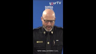 Sarnia murder investigation - April 9, 2026