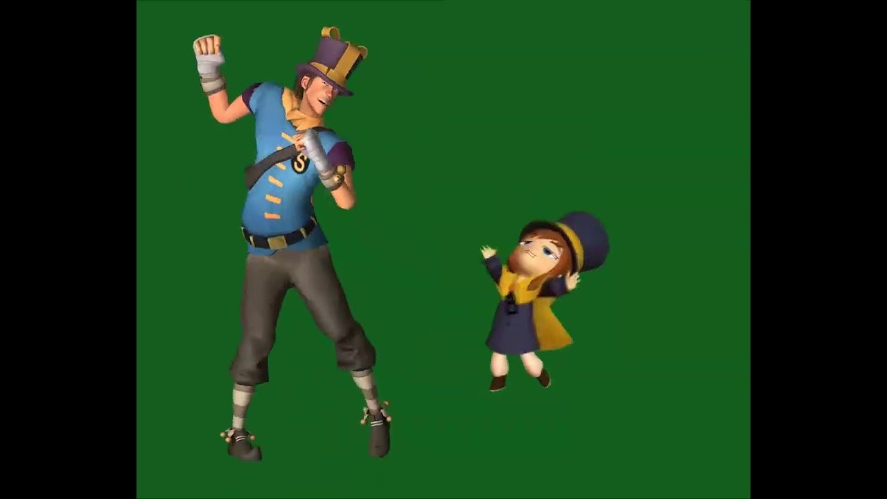 Scout Hat Kid Smug Dance