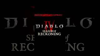 Diablo IV: Lord of Hatred | Developer Update: Season of Reckoning