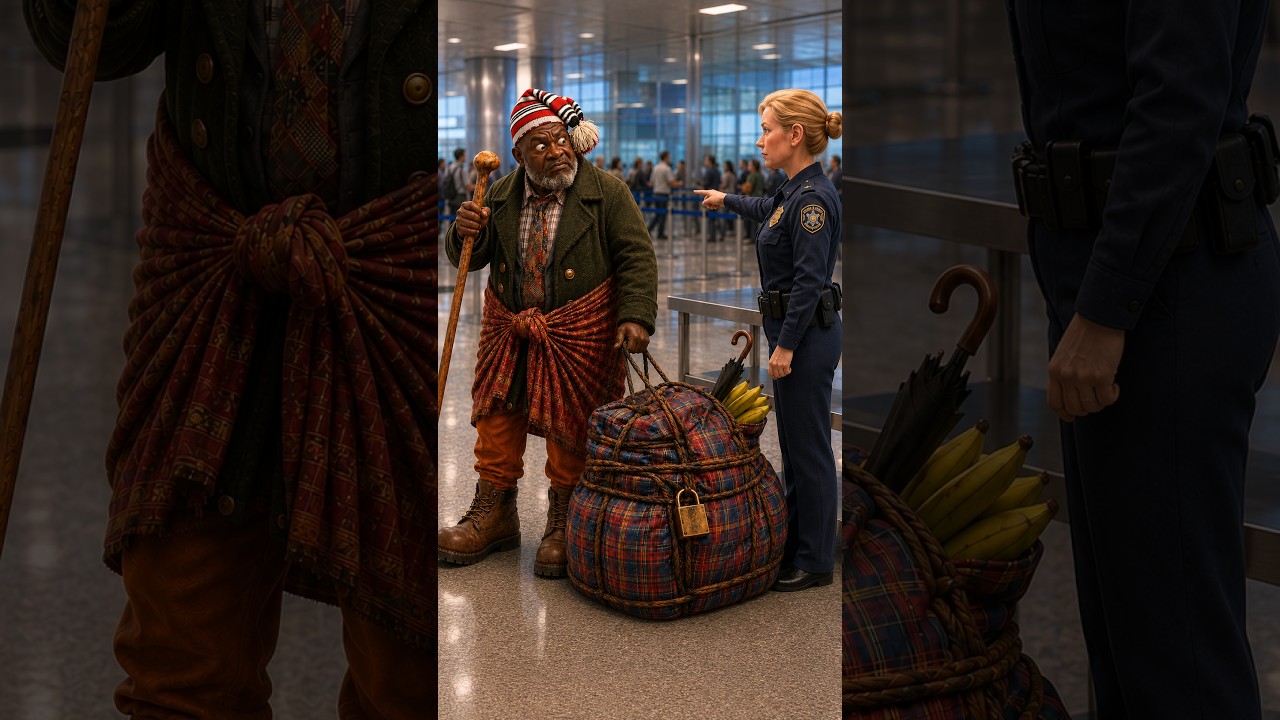 Papa Obiora’s First Time at an American Airport 😂 | Episode 1 #story #storytime #storytimes #comedy