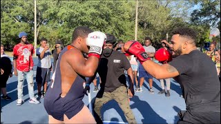 I SHUTDOWN THE PARK IN TAMPA!! PT. 2 *Pro fighter edition!