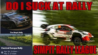 Do I suck at Rally?  You Be The Judge - Simpit Rally League Round 1