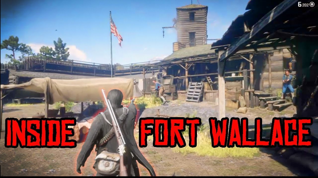 How To Get Into Fort Wallace Red Dead Redemption 2 Youtube