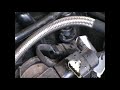 Mercedes w203 w204  vacuum hose replacement crankcase c class 2004 rough idle, engine light on