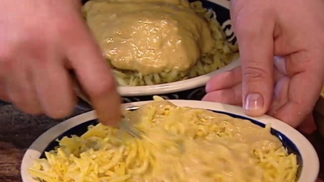 Placki ziemniaczane z niespodzianką dr. Russaka