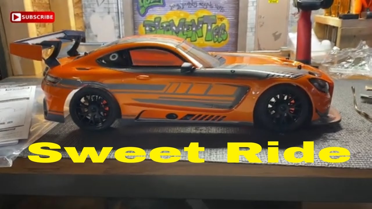 Kyosho Fazer Mk2 Mercedes 2020 AMG GT3 Unboxing - YouTube