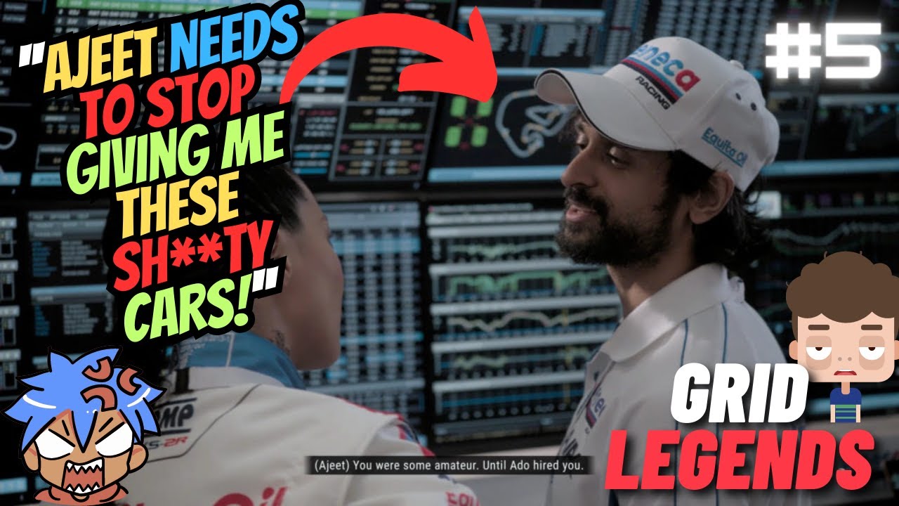 I ALMOST RAGE QUIT BECAUSE OF THIS!! [GRID Legends] #5 