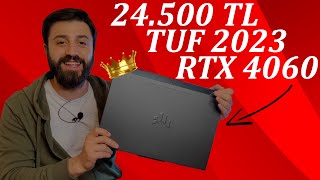 24.500 TL ye Asus Tuf A15 RTX 4060 Laptop Aldım !Dobra Dobra İnceledim| TUF GAMING A15 FA507NV-LP038