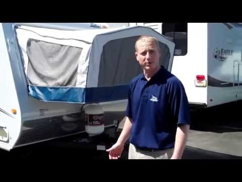 Jayco RV 2011 Jay Feather X17Z Hybrid Travel Trailer At Valley RV Supercenter