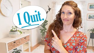 10 Things I QUIT to Simplify My Life