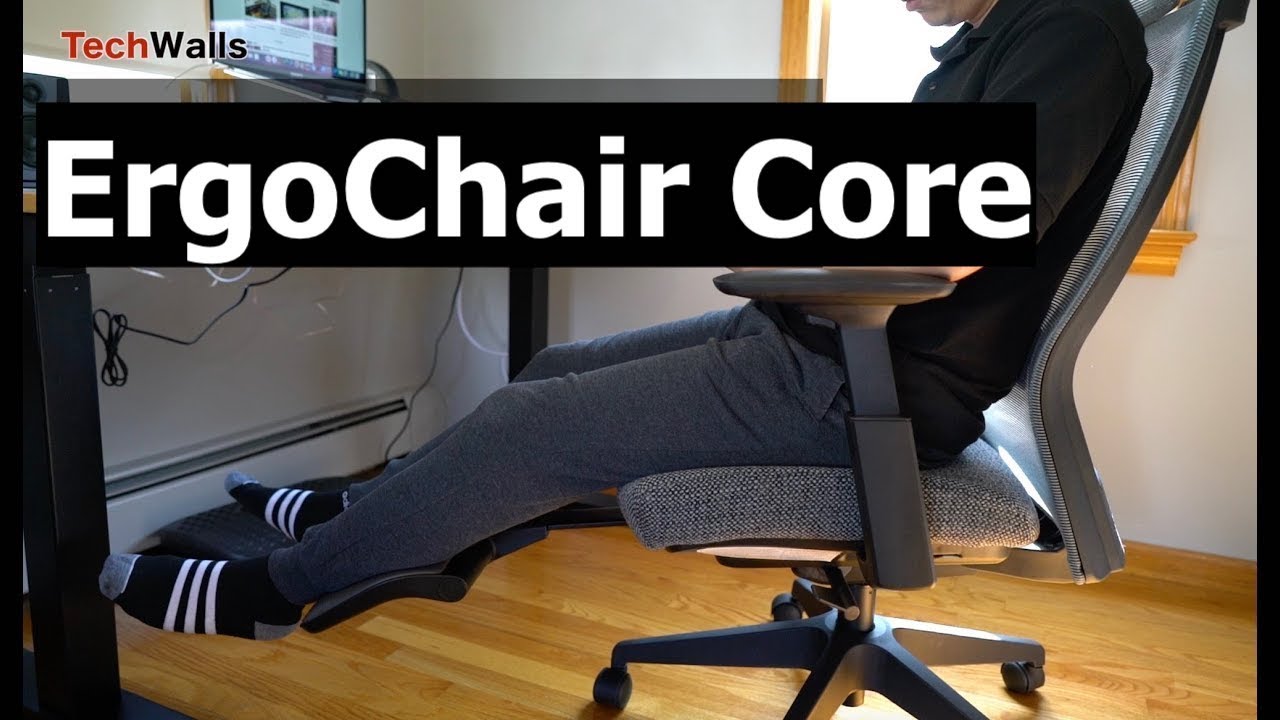 Autonomous Ergochair Core Myochair Ergonomic Office Chair Review Cheap With Legrest Youtube