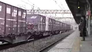 【imonekoさん撮影】2078レ EF65‐1074号機牽引 金町駅通過