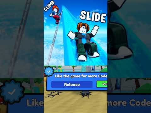 Climb and Slide New codes Roblox