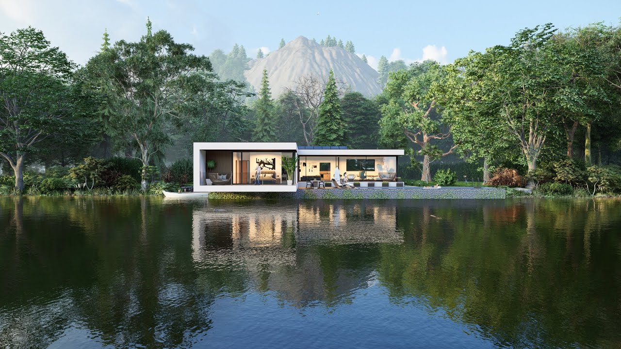 3D Visit Lake House YouTube