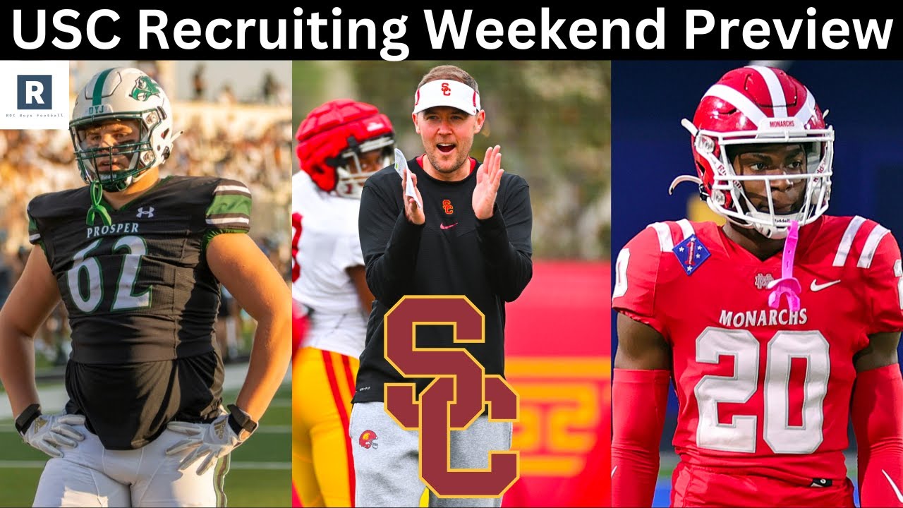 USC Football Recruiting Buzz USC Hosts Top Recruits YouTube