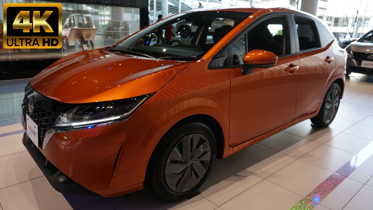 オレンジ　ノート ハイブリッド専用化で高価になった日産 新型ノート！ 200万円台