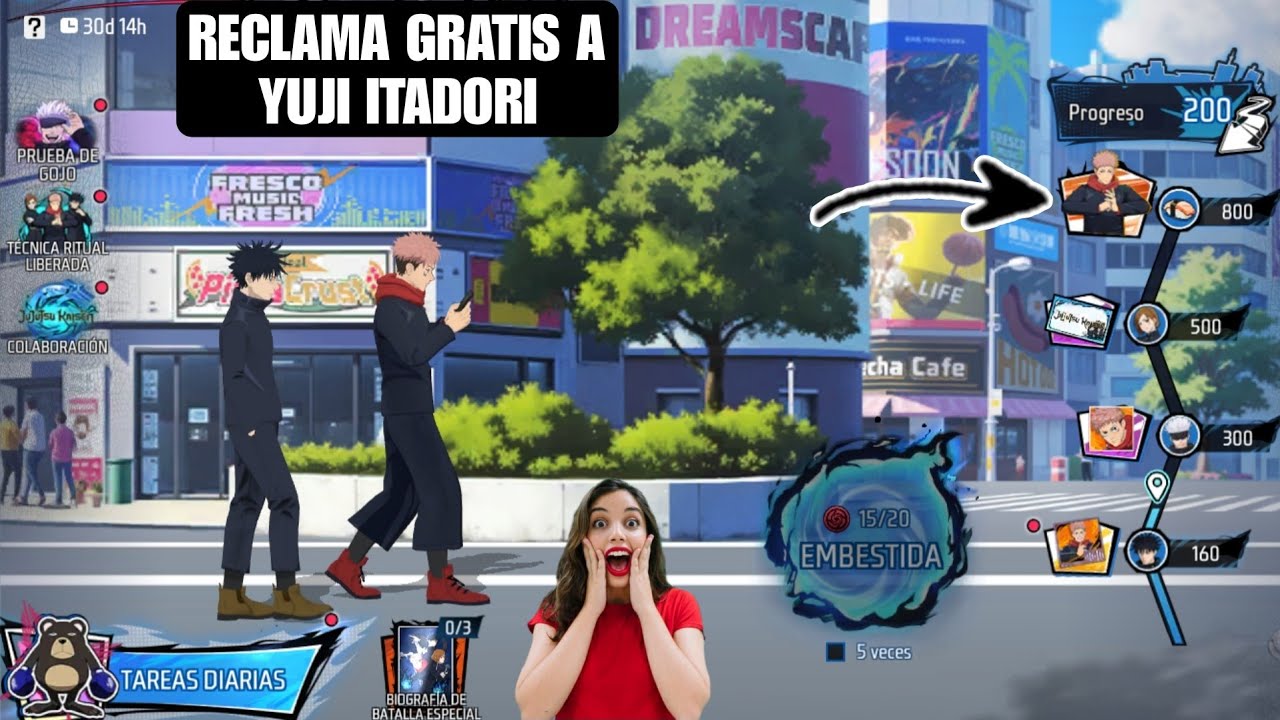 ✅ СПЕШИТЕ! Получите набор Юдзи Итадори БЕСПЛАТНО в FREE FIRE x JUJUTSU KAISEN 😃