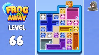 Frog Away level 66 solution