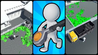 Blow Idle - leaf cleaning game Mobile Game | Gameplay Android & Apk screenshot 5