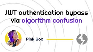 JWT authentication bypass via algorithm confusion | PortSwigger Academy tutorial