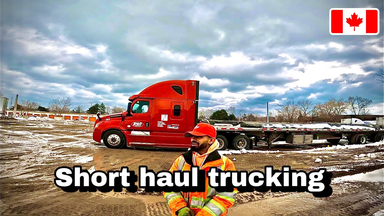 Yeh Sabse badhi problem hai SHORT-HAUL Trucking ki || is Time ki koi Value nhi || CANADA TRUCKING