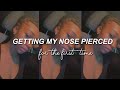 GETTING MY NOSE PIERCED 2020 + MINI VLOG | mya c.