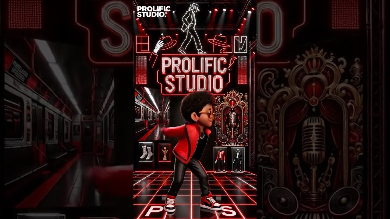 3D Animation Meets Michael Jackson's Iconic Moves | Dance to the