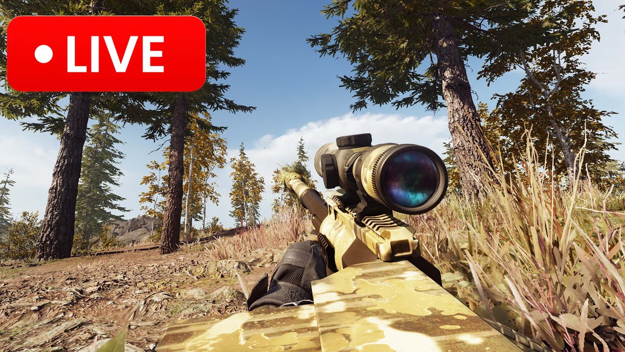 LIVE Warzone Ghillie Sniping Action! (Season 6 Event)