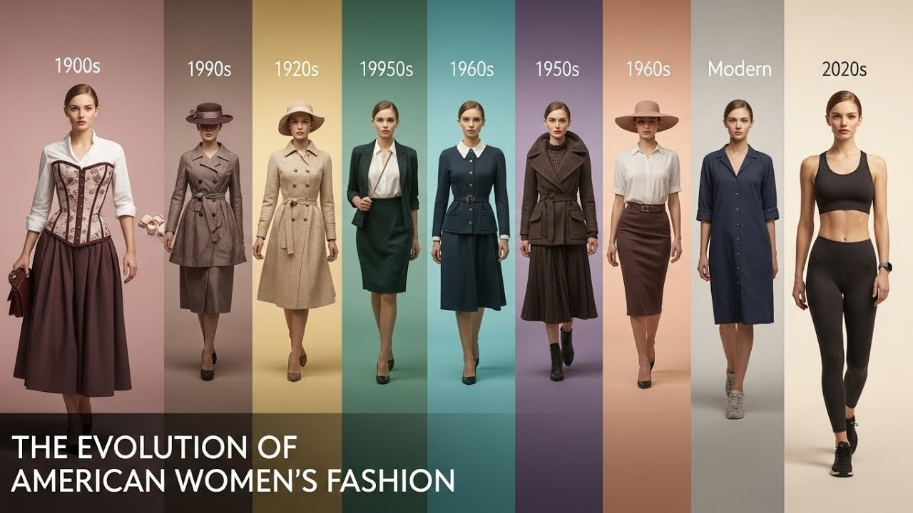 Evolution of American Women’s Fashion | Documentary History of Style