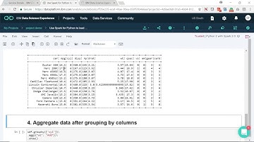 Use Spark for Python to load data and run SQL queries in IBM DSX