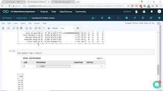 Use Spark for Python to load data and run SQL queries in IBM DSX Wealth