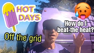 Staying COOL in summer heat, off grid