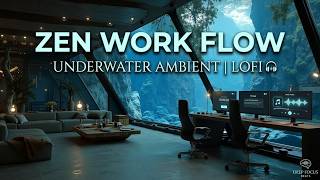 Deep Focus Music | Alpha Waves for Efficient Work Focus & Mental Clarity in Modern Office