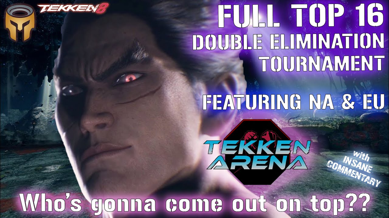 Tekken Arena 59: TOP 16 DOUBLE ELIMINATION TOURNAMENT (Victor Kazuya Eddy Miary Zo Kuma Ling Yoshi)