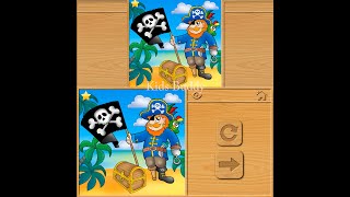 Funny Pirates game part-3 Kids Puzzles shorts