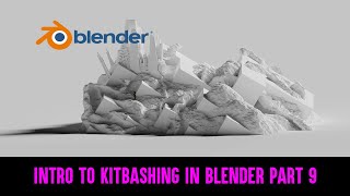 [Blender 3 | Legacy Tutorial] Intro to Kitbashing Part 9: Basic Geometry Nodes