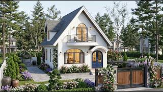 Stunning 2-Bedroom Modern Cottage Tour | 150sqm Dream Home Design for $150,000