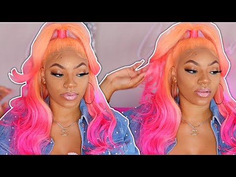 EASY MERMAID PINK OMBRE HAIR| WATERCOLOR METHOD - YouTube display picture 2