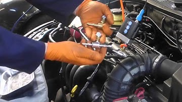 Petrol Gasoline manifold pressure test