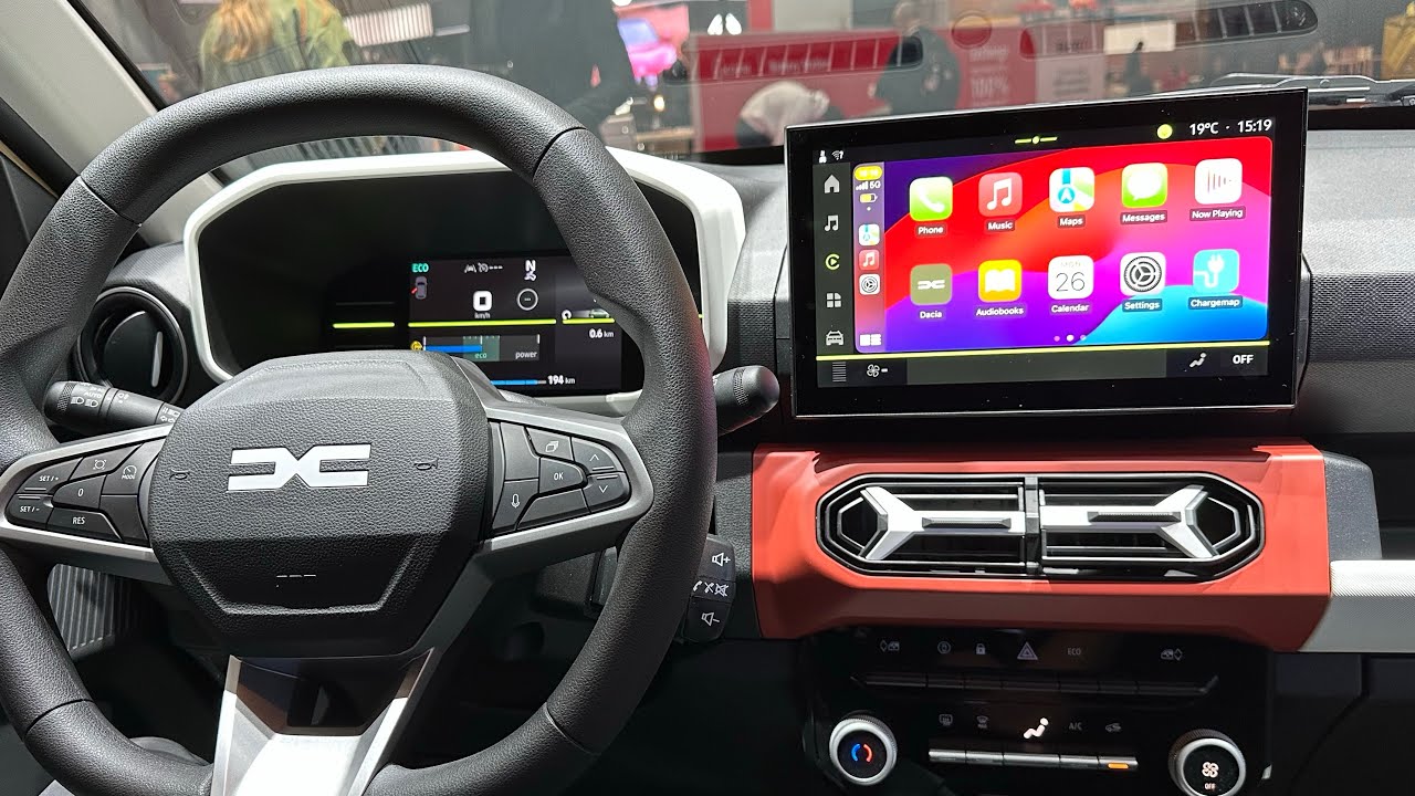 2024 Dacia Spring Apple CarPlay YouTube