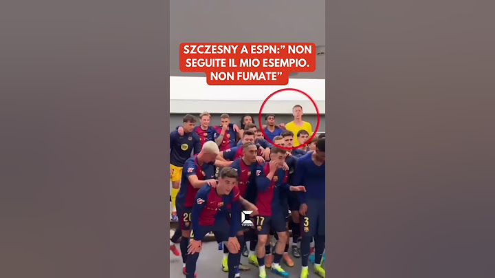 Oggi Szczęsny ha rilasciato un’intervista in cui ha invogliato a non fumare. #szczęsny #barca #fumo