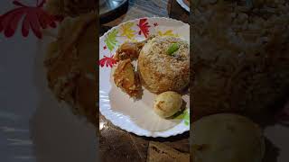 ছাদে বসে রাতের খাবার খেলাম