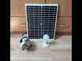 20W Solar Panel Test