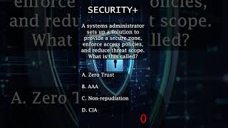 Can you get it right? #SecurityPlus #Cyber #Learning #ITExam #Quiz
