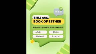 Test Your Bible Knowledge! ✨👑How well do you know the story of Queen Esther 📖