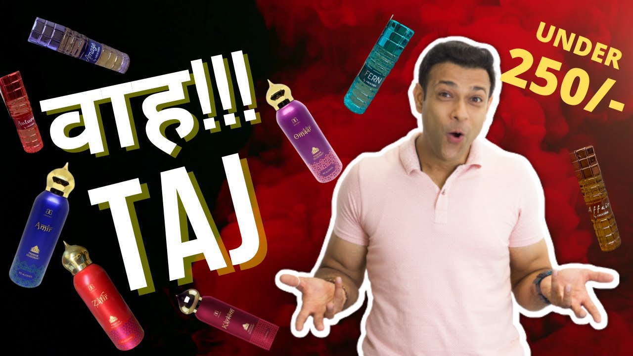 🏰वाह TAJ/Arochem Taj Series/ Best Deodorant For Men under 250/ Best Attars for men under 300 🏰