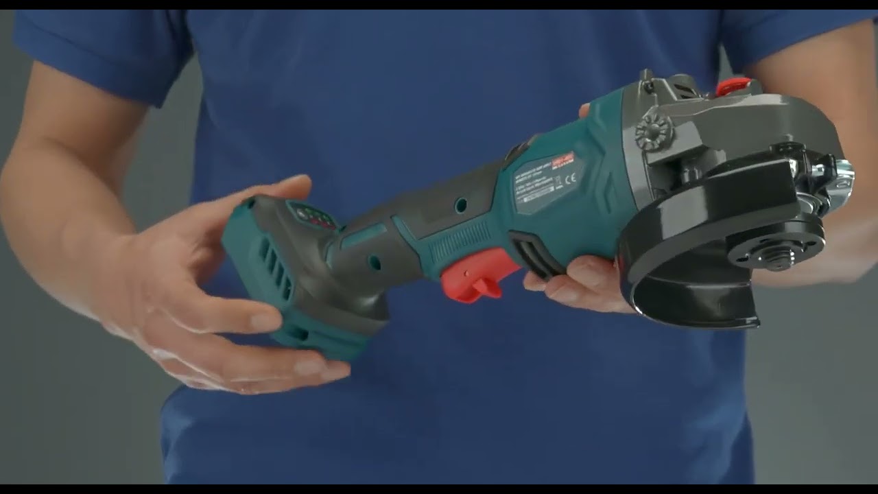 40v Brushless Cordless mini angle grinder kit 125mm Model 8901-40V | Ronix