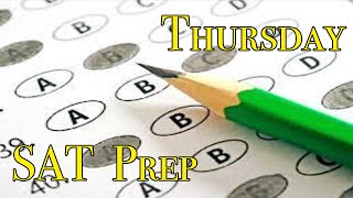 College Board Practice Test #5 Part 4 #1-20